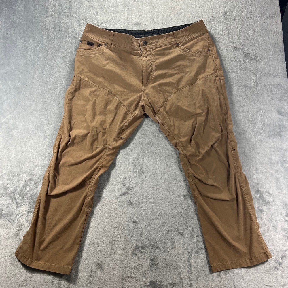 KUHL Rydr Pants Mens 40x28 Brown Hiking Outdoor Utility Gorpcore Tactical